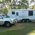 Jayco Sterling 2010 with Toyota Land Cruiser