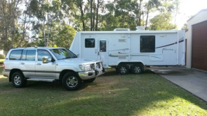 Jayco Sterling 2010 with Toyota Land Cruiser